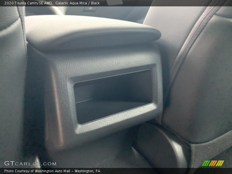 Galactic Aqua Mica / Black 2020 Toyota Camry SE AWD