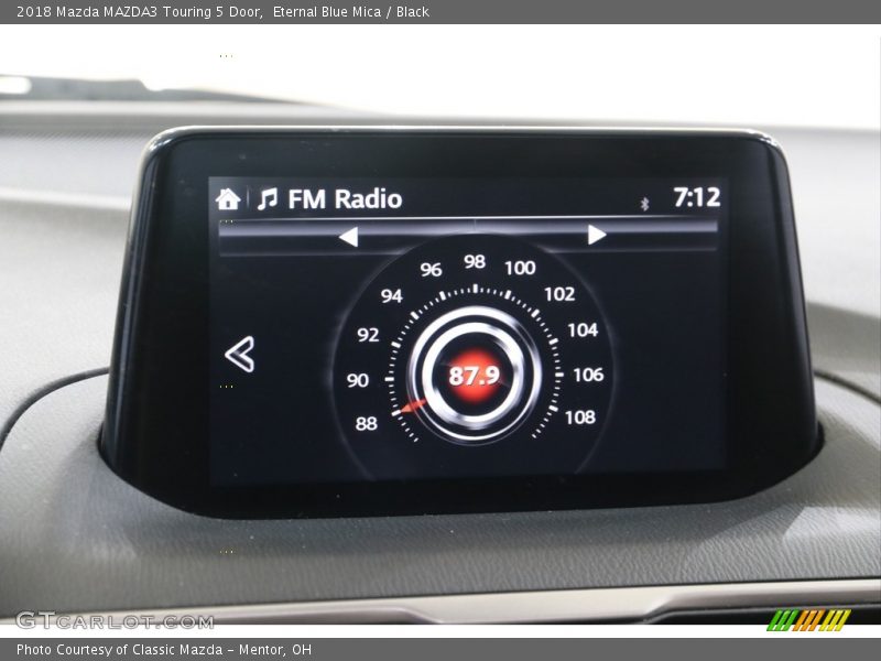 Eternal Blue Mica / Black 2018 Mazda MAZDA3 Touring 5 Door