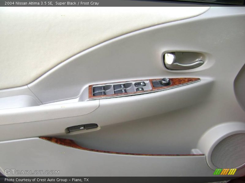 Super Black / Frost Gray 2004 Nissan Altima 3.5 SE