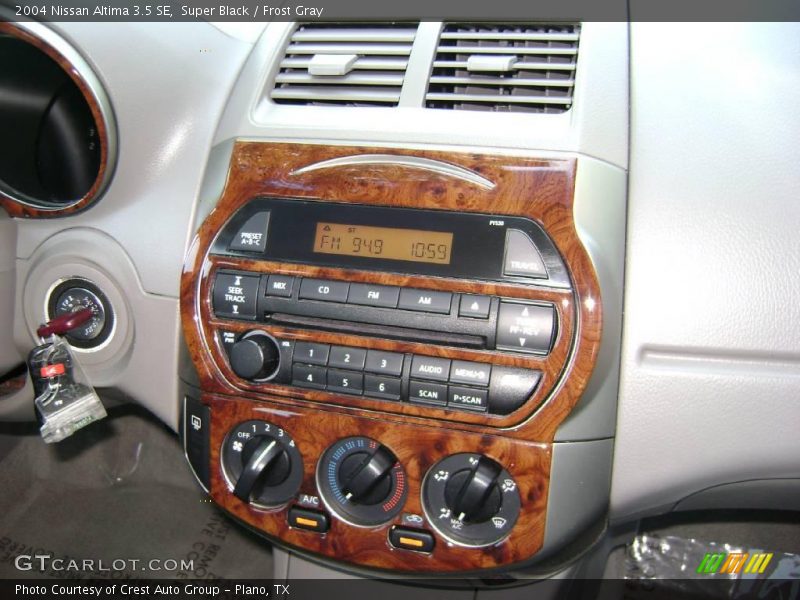 Super Black / Frost Gray 2004 Nissan Altima 3.5 SE