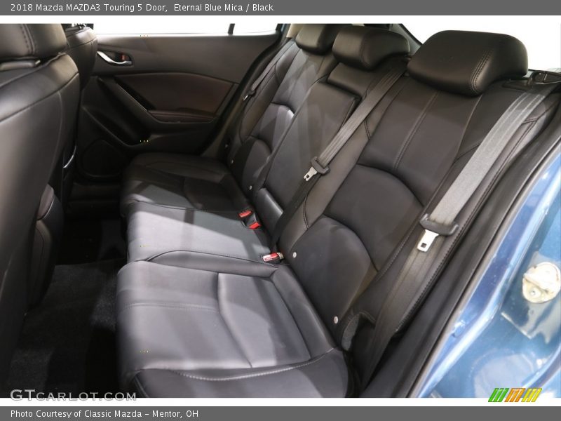 Eternal Blue Mica / Black 2018 Mazda MAZDA3 Touring 5 Door