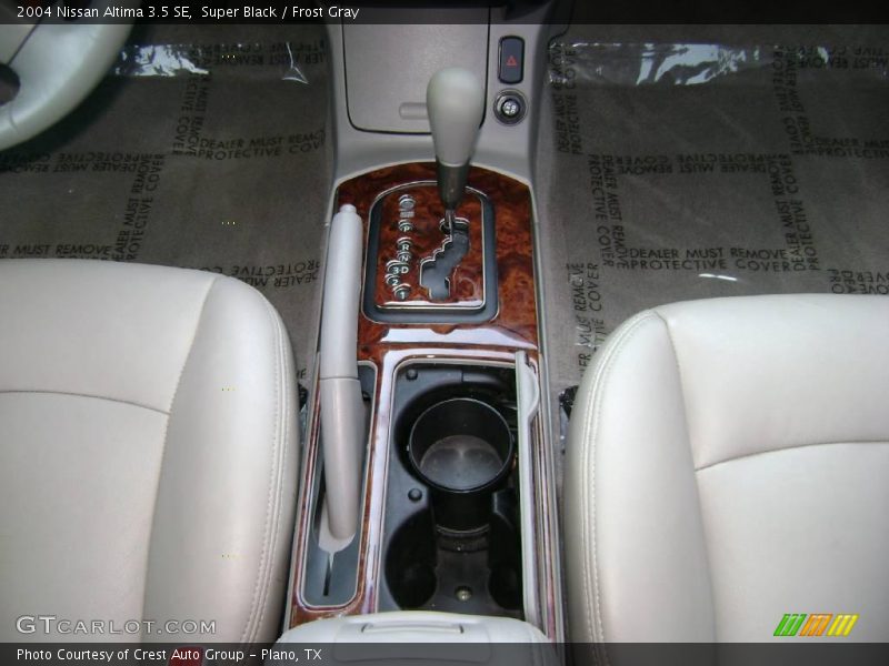 Super Black / Frost Gray 2004 Nissan Altima 3.5 SE