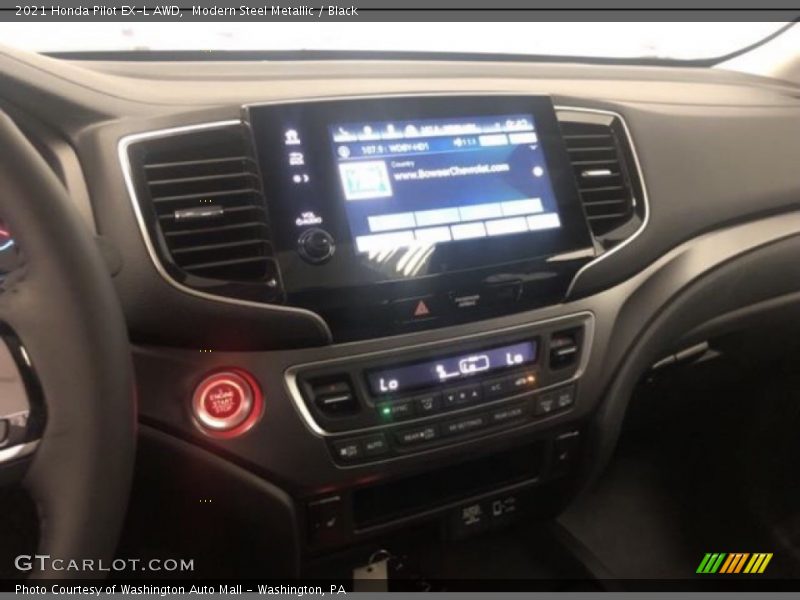 Modern Steel Metallic / Black 2021 Honda Pilot EX-L AWD
