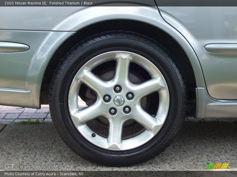 Polished Titanium / Black 2003 Nissan Maxima SE