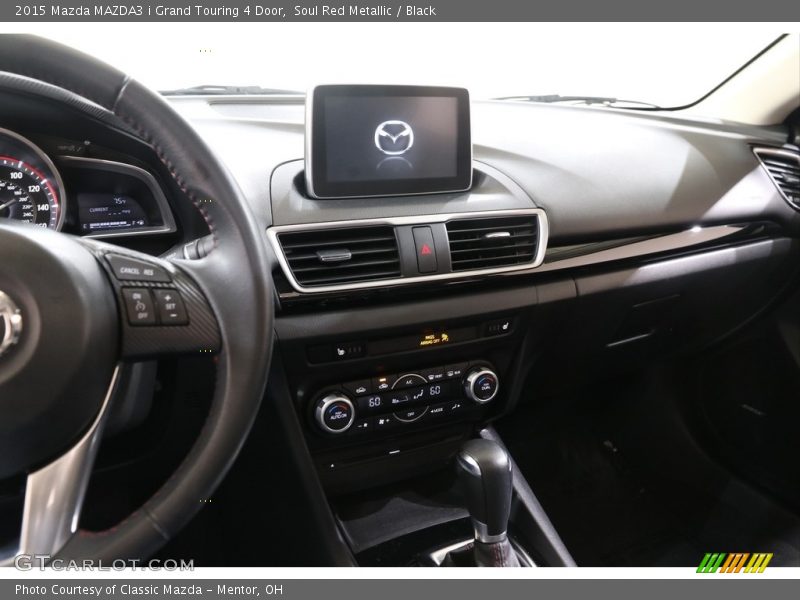 Dashboard of 2015 MAZDA3 i Grand Touring 4 Door