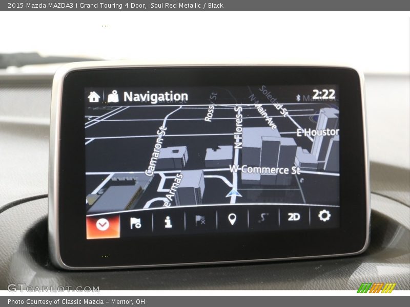 Navigation of 2015 MAZDA3 i Grand Touring 4 Door