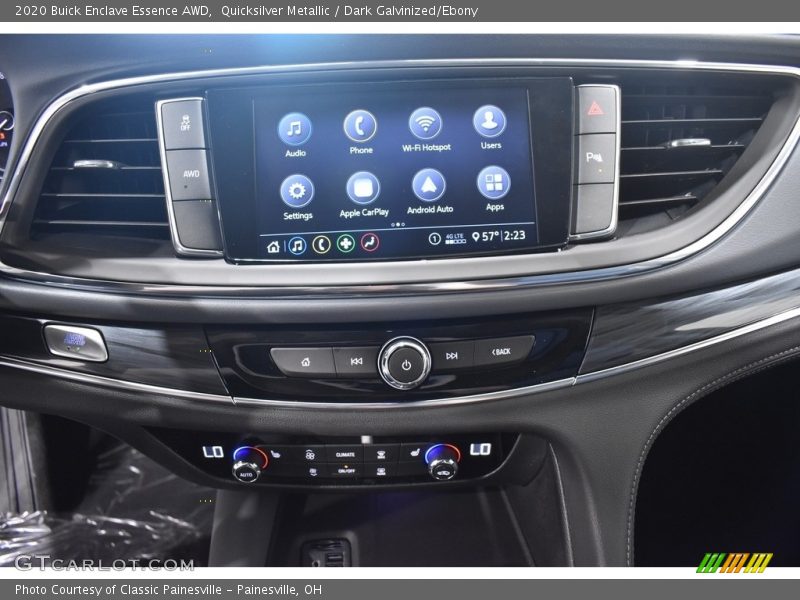 Quicksilver Metallic / Dark Galvinized/Ebony 2020 Buick Enclave Essence AWD
