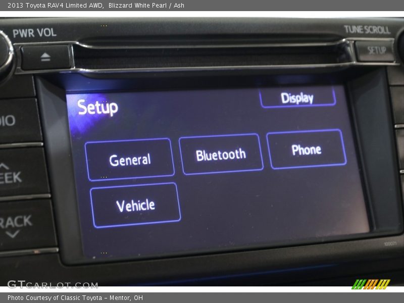 Blizzard White Pearl / Ash 2013 Toyota RAV4 Limited AWD