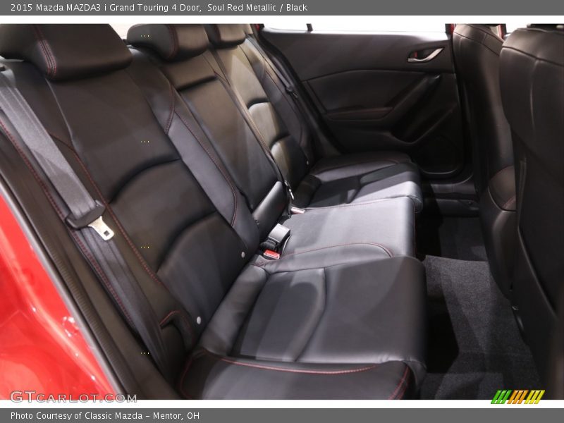 Rear Seat of 2015 MAZDA3 i Grand Touring 4 Door