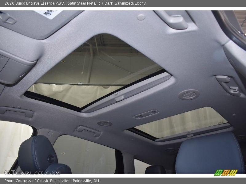 Satin Steel Metallic / Dark Galvinized/Ebony 2020 Buick Enclave Essence AWD