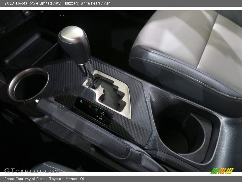 Blizzard White Pearl / Ash 2013 Toyota RAV4 Limited AWD