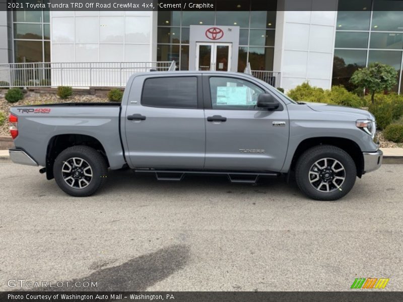 Cement / Graphite 2021 Toyota Tundra TRD Off Road CrewMax 4x4