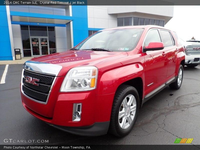 Crystal Red Tintcoat / Jet Black 2014 GMC Terrain SLE