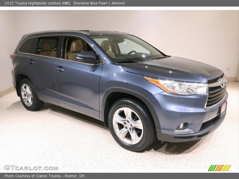 Front 3/4 View of 2015 Highlander Limited AWD