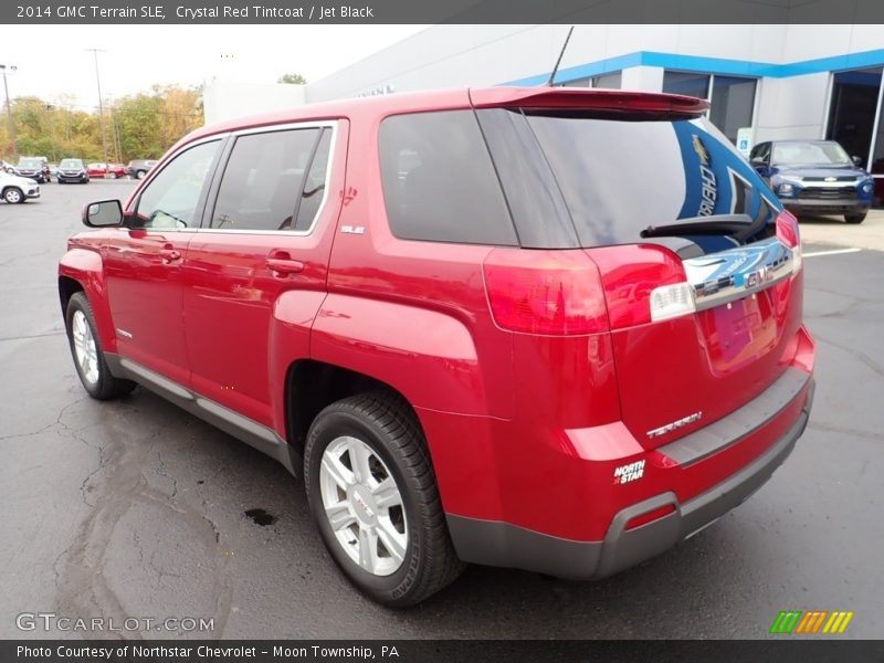Crystal Red Tintcoat / Jet Black 2014 GMC Terrain SLE