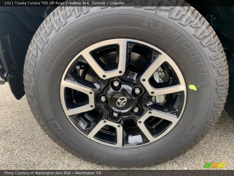 Cement / Graphite 2021 Toyota Tundra TRD Off Road CrewMax 4x4