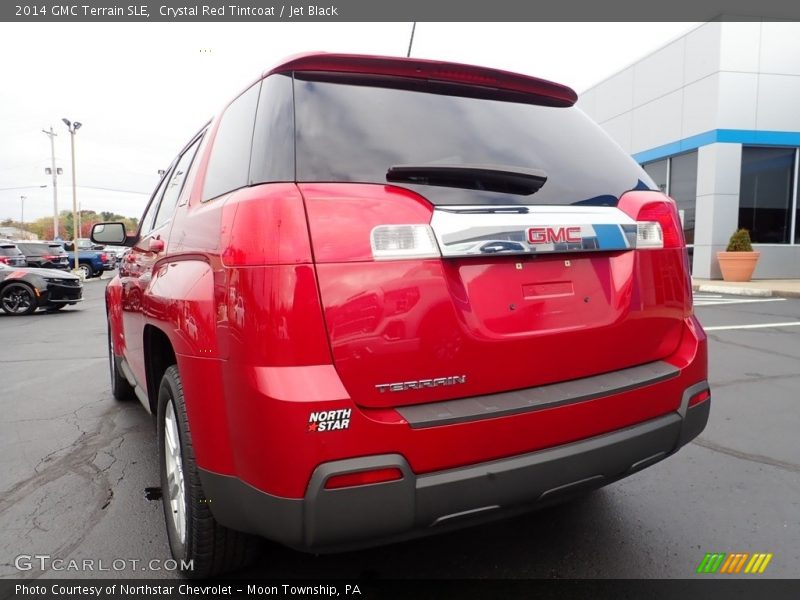 Crystal Red Tintcoat / Jet Black 2014 GMC Terrain SLE