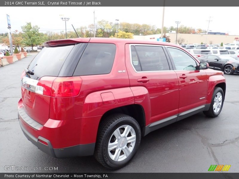 Crystal Red Tintcoat / Jet Black 2014 GMC Terrain SLE