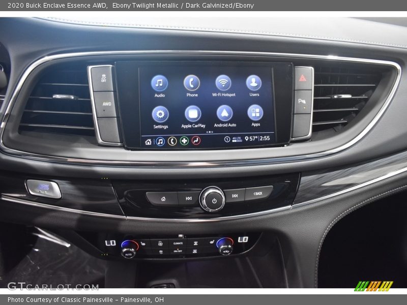 Ebony Twilight Metallic / Dark Galvinized/Ebony 2020 Buick Enclave Essence AWD