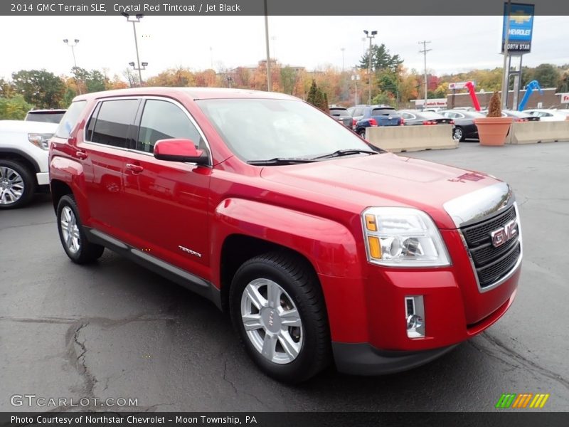 Crystal Red Tintcoat / Jet Black 2014 GMC Terrain SLE