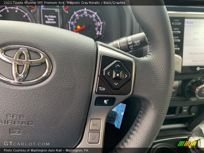 Magnetic Gray Metallic / Black/Graphite 2021 Toyota 4Runner SR5 Premium 4x4