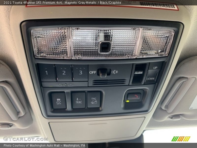 Magnetic Gray Metallic / Black/Graphite 2021 Toyota 4Runner SR5 Premium 4x4