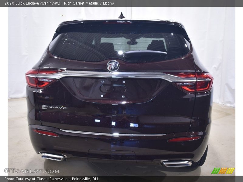 Rich Garnet Metallic / Ebony 2020 Buick Enclave Avenir AWD