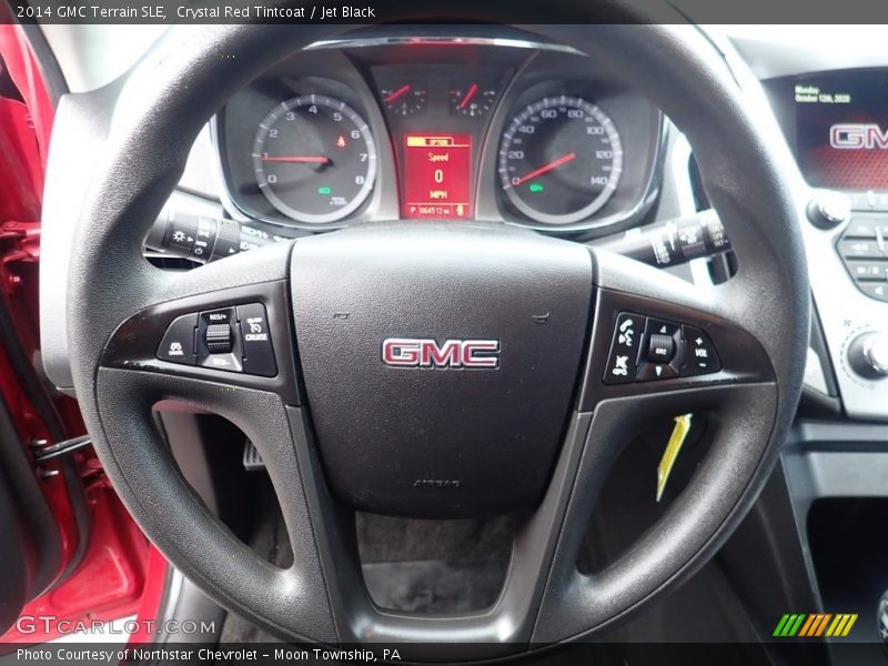 Crystal Red Tintcoat / Jet Black 2014 GMC Terrain SLE