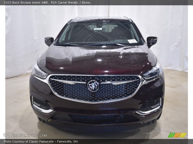 Rich Garnet Metallic / Ebony 2020 Buick Enclave Avenir AWD