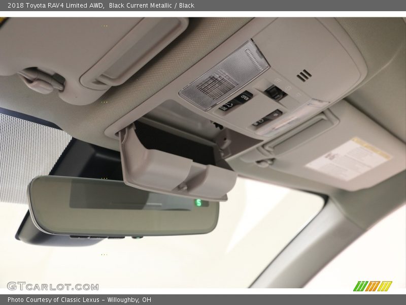 Black Current Metallic / Black 2018 Toyota RAV4 Limited AWD