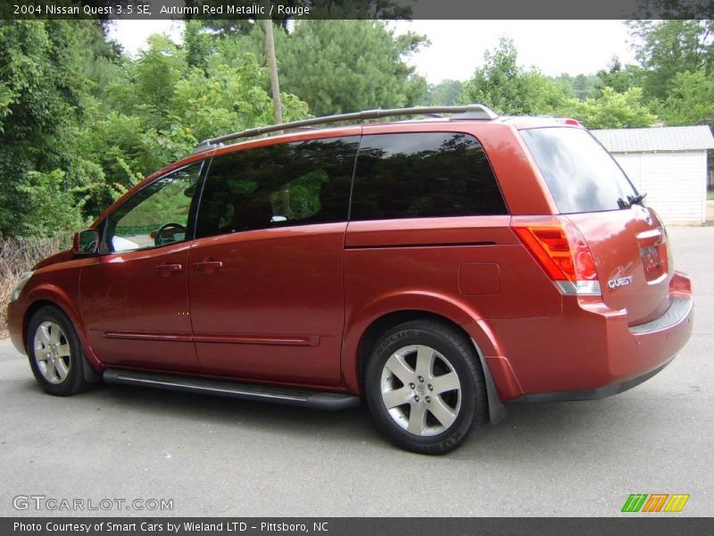 Autumn Red Metallic / Rouge 2004 Nissan Quest 3.5 SE