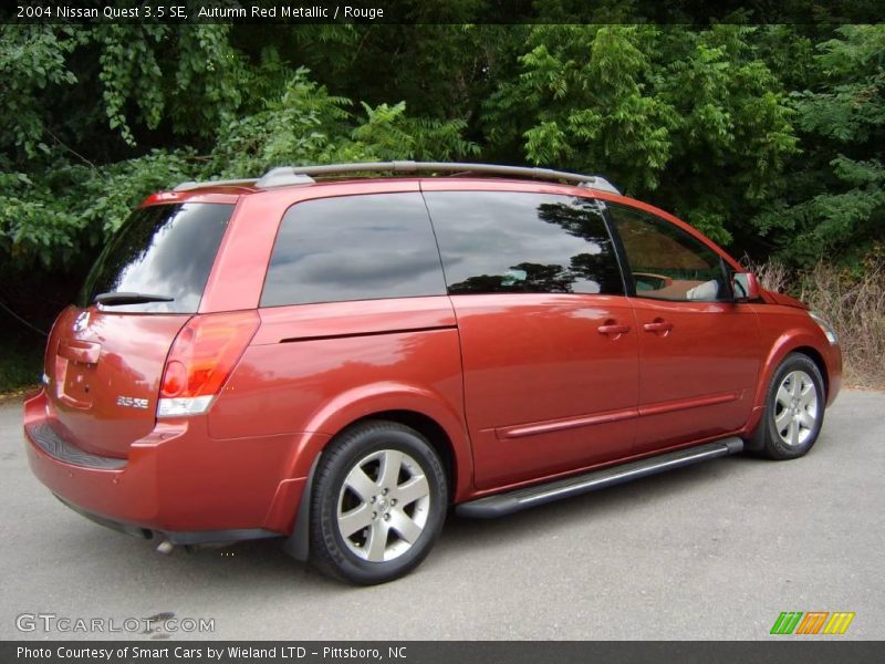 Autumn Red Metallic / Rouge 2004 Nissan Quest 3.5 SE