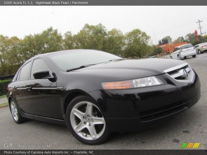 Nighthawk Black Pearl / Parchment 2006 Acura TL 3.2