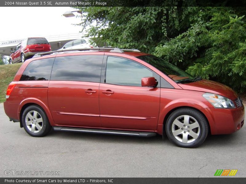 Autumn Red Metallic / Rouge 2004 Nissan Quest 3.5 SE