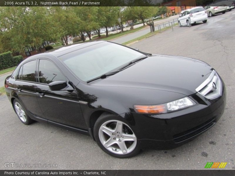Nighthawk Black Pearl / Parchment 2006 Acura TL 3.2