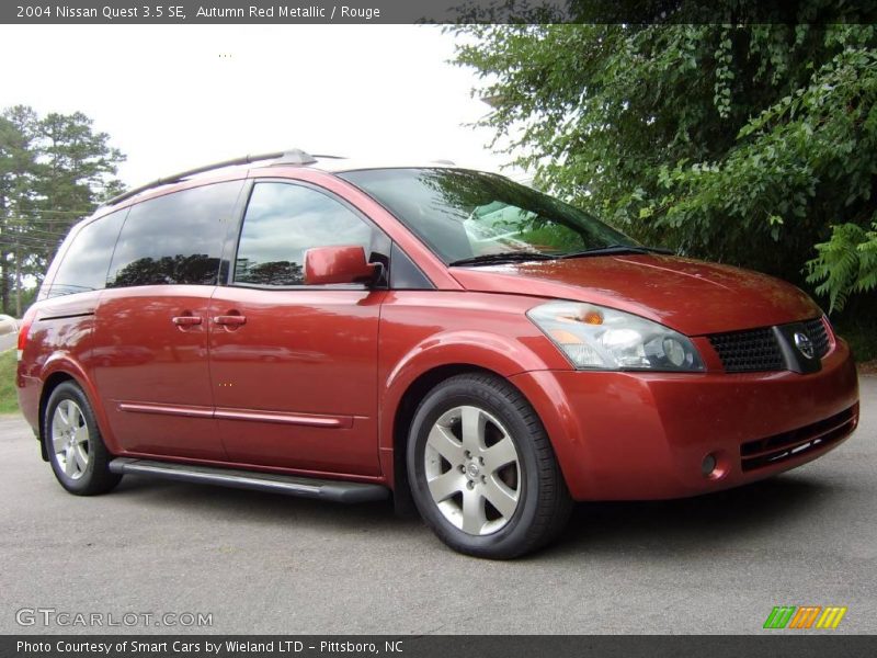 Autumn Red Metallic / Rouge 2004 Nissan Quest 3.5 SE