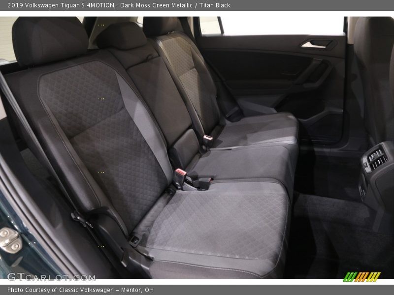 Dark Moss Green Metallic / Titan Black 2019 Volkswagen Tiguan S 4MOTION