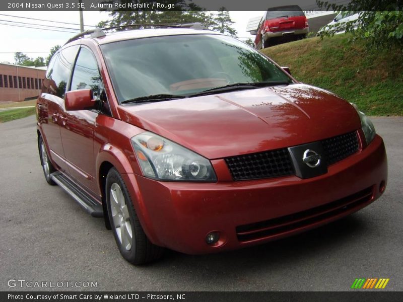 Autumn Red Metallic / Rouge 2004 Nissan Quest 3.5 SE