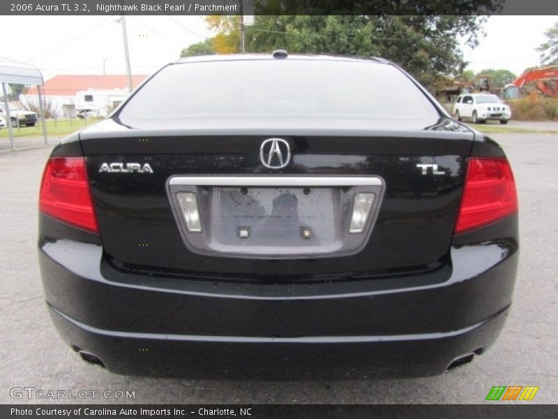 Nighthawk Black Pearl / Parchment 2006 Acura TL 3.2