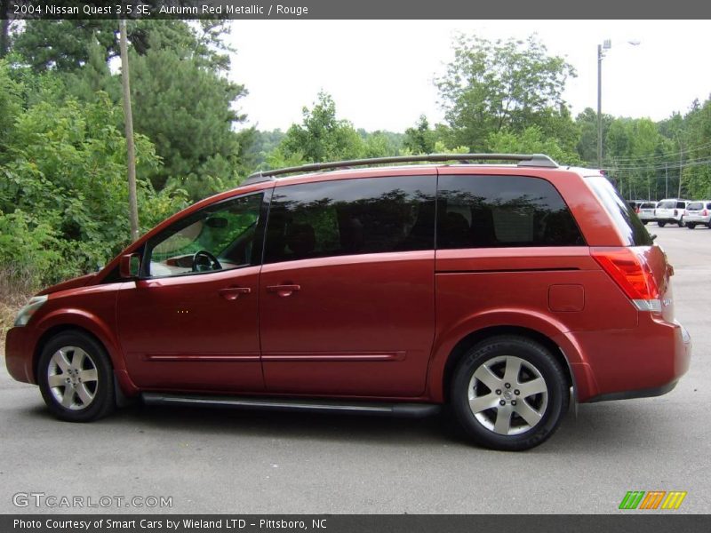Autumn Red Metallic / Rouge 2004 Nissan Quest 3.5 SE