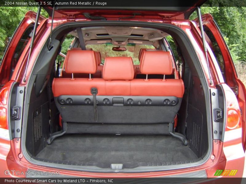 Autumn Red Metallic / Rouge 2004 Nissan Quest 3.5 SE