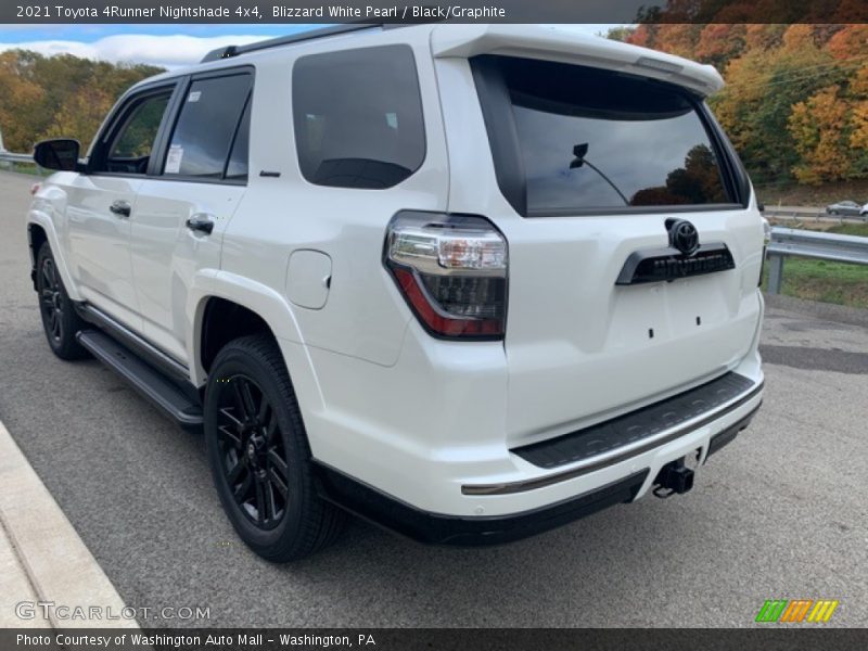 Blizzard White Pearl / Black/Graphite 2021 Toyota 4Runner Nightshade 4x4