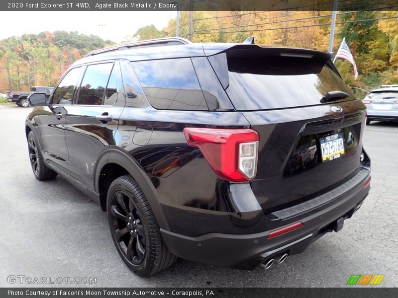Agate Black Metallic / Ebony 2020 Ford Explorer ST 4WD