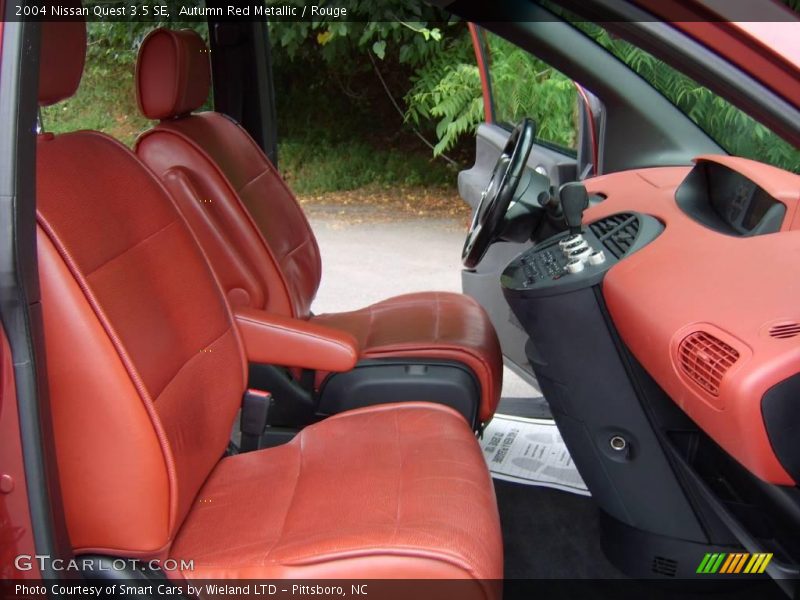 Autumn Red Metallic / Rouge 2004 Nissan Quest 3.5 SE