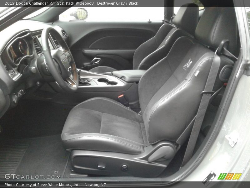 Destroyer Gray / Black 2019 Dodge Challenger R/T Scat Pack Widebody
