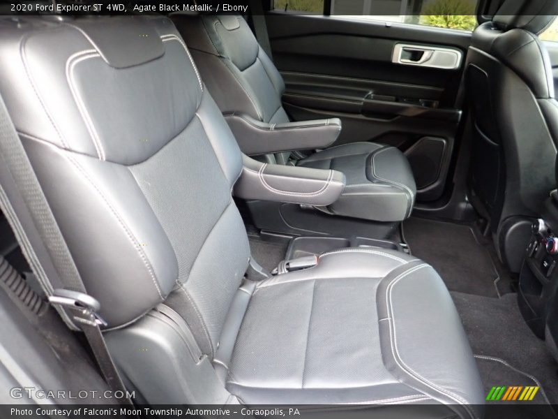 Rear Seat of 2020 Explorer ST 4WD