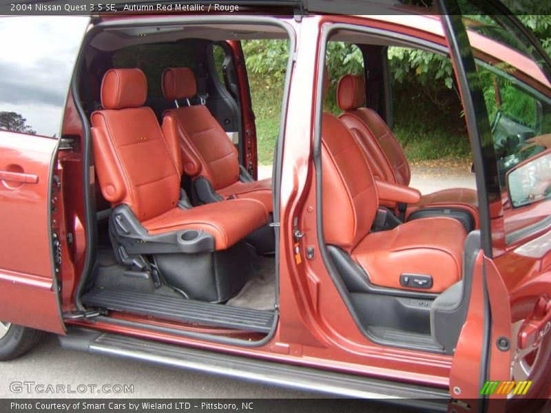 Autumn Red Metallic / Rouge 2004 Nissan Quest 3.5 SE