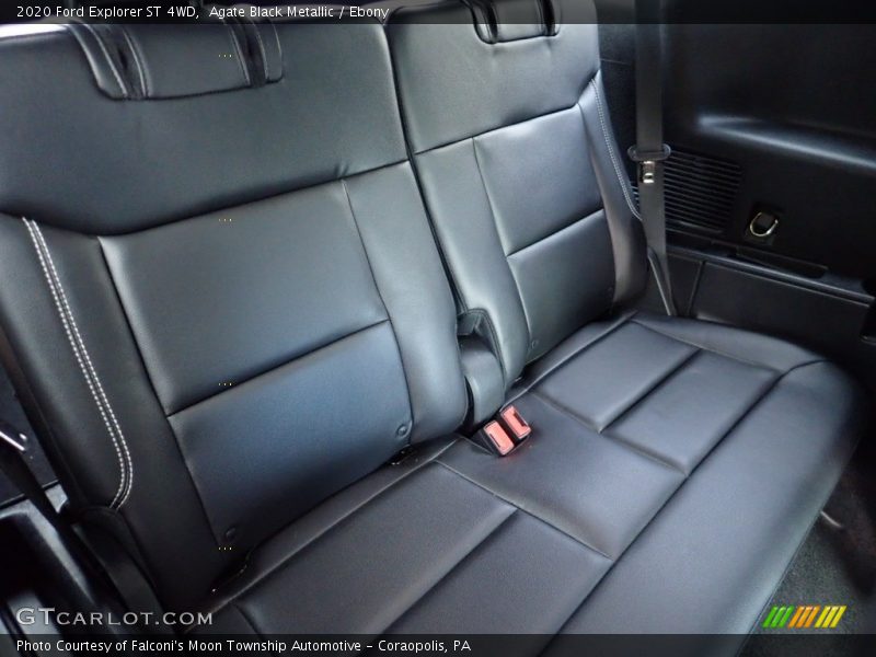 Agate Black Metallic / Ebony 2020 Ford Explorer ST 4WD