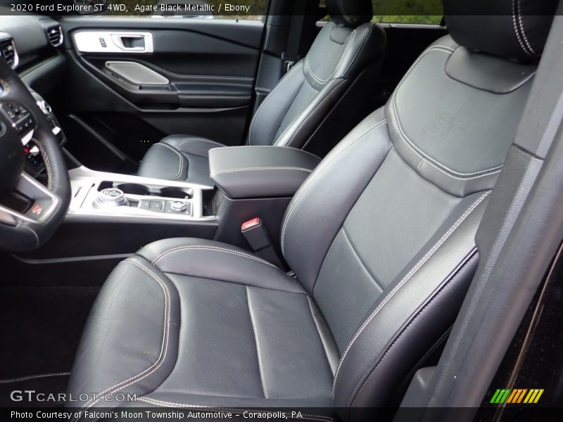 Front Seat of 2020 Explorer ST 4WD