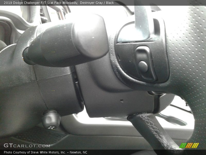 Destroyer Gray / Black 2019 Dodge Challenger R/T Scat Pack Widebody